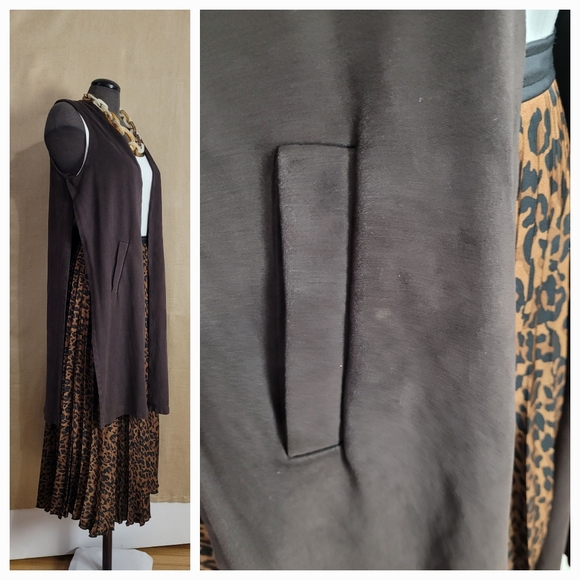 SUEDE VEST/ M - Picture 5 of 9